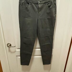 Maurices Charcoal Ankle Jeans